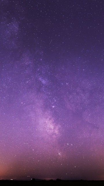 アンドロイド用 無料壁紙 フリー素材purple Night Sky Stars Milky Way