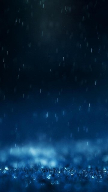 アンドロイド用 無料壁紙 フリー素材rain Drops Macro Blue Android